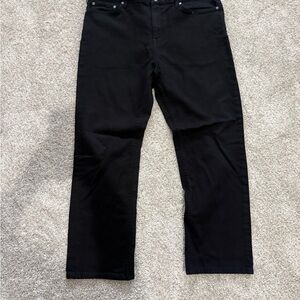 Banana Republic Men's Straight Black Jeans 38X32